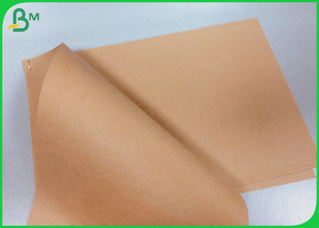 80g FDA certificó el rollo de papel de Brown Kraft para hacer las bolsas de papel