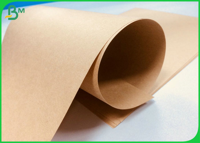 80g FDA certificó el rollo de papel de Brown Kraft para hacer las bolsas de papel