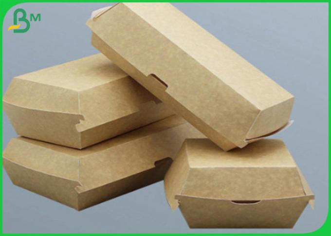 El FSC apoyó al tablero de papel cubierto 365g de 250g 325g Kraft para la caja de la comida