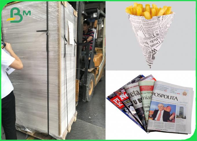 el papel de imprenta del Daily News 45gsm 781m m Rolls recicló