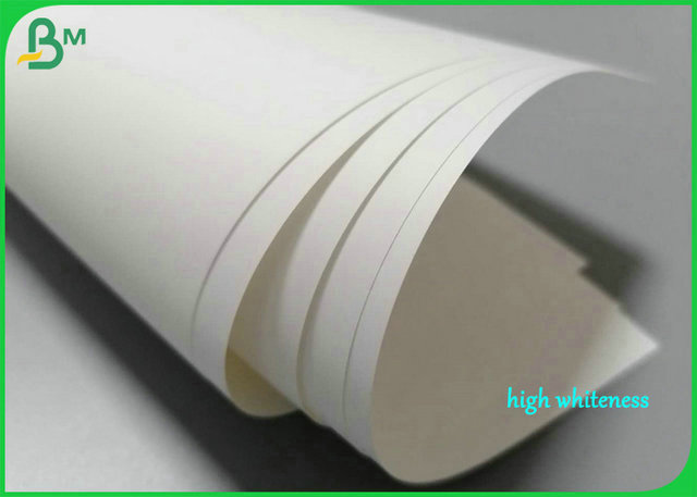 Resistencia que rasga el papel sintético del color blanco de 150um 180um para hacer la cubierta de libro