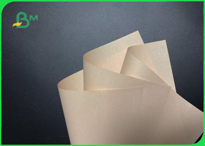 Rollo de papel reciclable de Brown Kraft de la categoría alimenticia para el envasado de alimentos