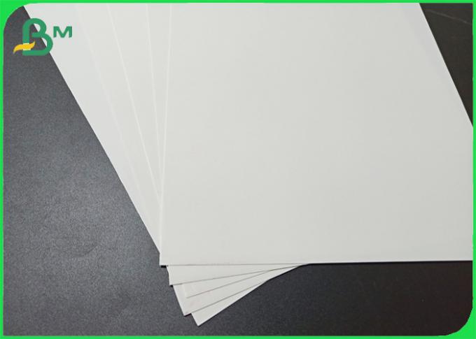 Rollo de papel de la piedra blanca natural 250um para hacer publicidad de la impresión