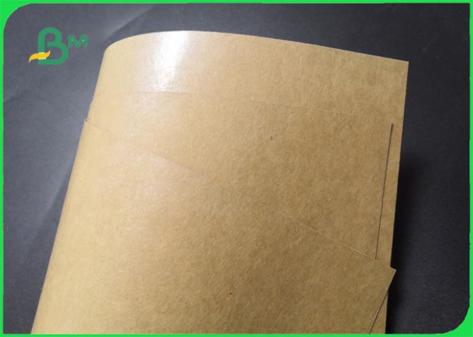 El envasado de alimentos PE cubrió Kraft 135gsm de papel a la alta resistencia de rasgón 350gsm