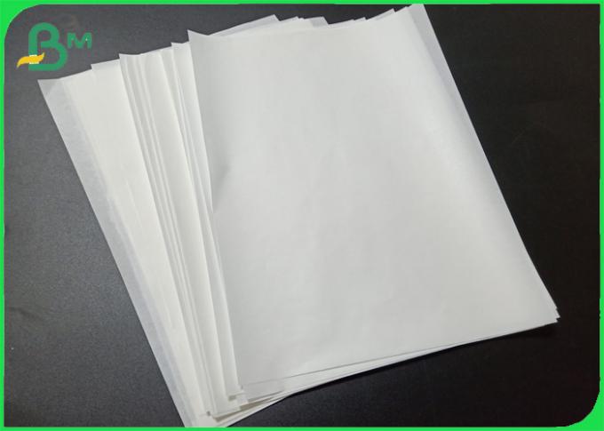 Rollo de papel de Kraft del blanco a prueba de humedad de 30g 35g MG con la categoría alimenticia