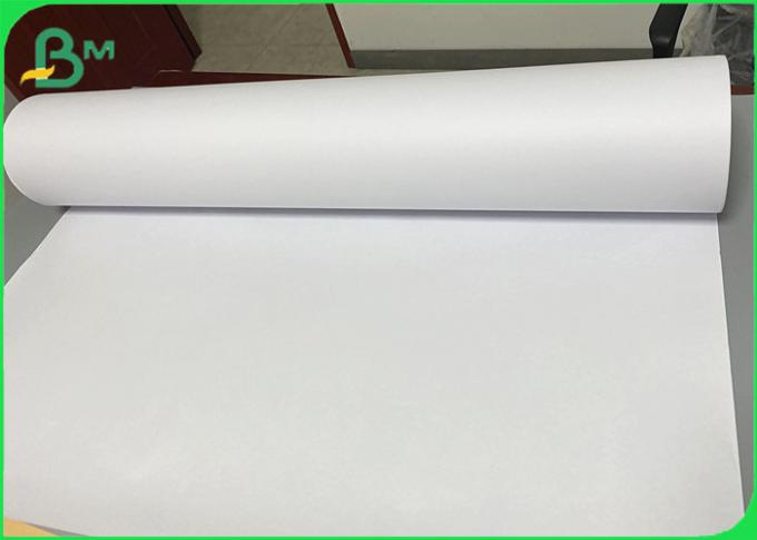 El tamaño modificó 80gsm el rollo blanco del papel para requisitos particulares de trazador de la ropa cad para los diseñadores