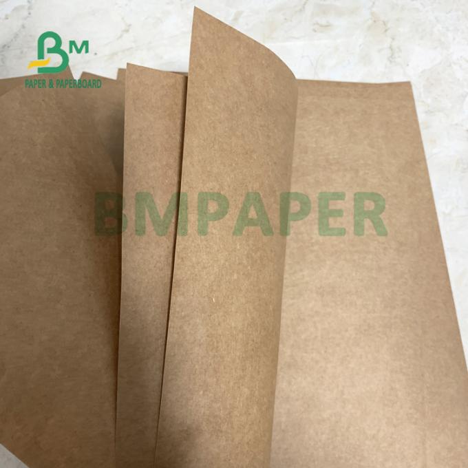 hojas Rasgón-resistentes del papel del trazador de líneas de 70gsm Brown Kraft para los bolsos del cemento