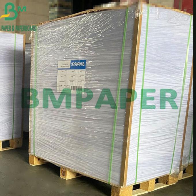 papel impermeable de la alta durabilidad de papel sintética del ANIMAL DOMÉSTICO de 150um Matte Surface White