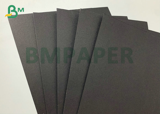 tablero de papel negro sólido de 110g 250g 350g para el rollo de la cubierta de libro 750m m