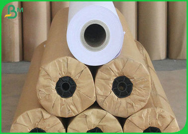 Alto rollo del papel de trazador de la ropa de la blancura 40 G/M - 80gsm para la fábrica de la materia textil