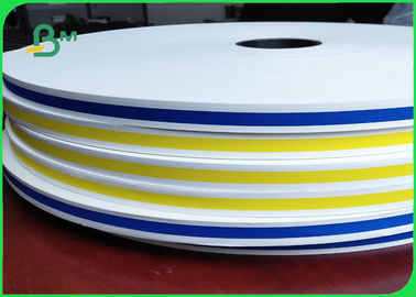 El papel de paja de la anchura el 15MM 60G 120G en Rolls con color imprimió aprobado por la FDA