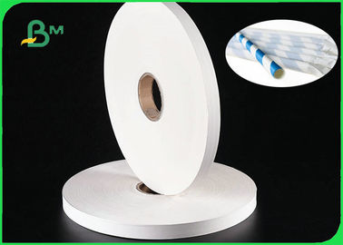 rollo del papel de cigarrillo 28gsm para la paja de papel FDA 100% los 27MM biodegradables 32M M