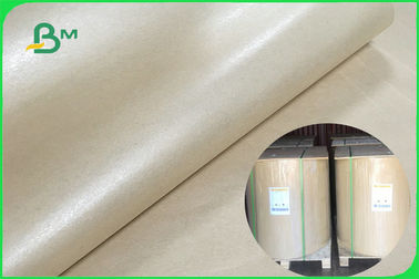 Rollo puro del papel del 100% MG Brown Kraft de 32 a 60gsm que envuelve la comida FDA FSC ISO