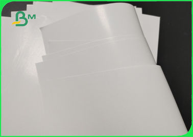 Papel de arte blanco de madera del rasguño de la pulpa 280gsm 300gsm del 100% para el folleto liso