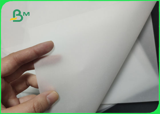 Eco - rollo de papel blanco amistoso de trazado 83gsm para la oficina semi - translúcido