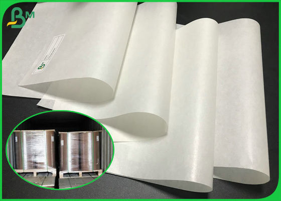 Rollo enorme de papel lateral de MG Kraft de la capa del lustre de 30grs 40grs el imprimible para la envoltura de comida