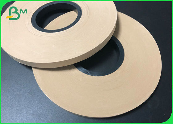 El papel biodegradable de la tira de Brown 60gsm Kraft aspa papel aprobado por la FDA Straw Raw Material