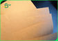 Rollo del papel de Brown Kraft de la pulpa de la Virgen, tamaño del papel de embalaje de la categoría alimenticia modificado para requisitos particulares