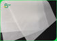 papel de papel cristal blanco de la naturaleza de 24GSM 28GSM, papel de embalaje revestido bilateral del papel cristal