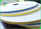 rollo del papel de embalaje de la paja 60gsm del 15MM con la categoría alimenticia rayada de la impresión de color completamente reciclable