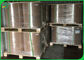 Anchura 28gsm Kraft blanco Rolls de la categoría alimenticia 32m m 44m m para Straw Wrapping Paper