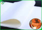 30g - rollo blanco impermeable a la grasa del papel de categoría alimenticia del color 40g para envolver la comida