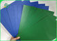Azul/verde/rojo/negro laqueó el cartón sólido 1.5m m 72 * el 102cm
