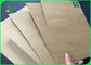 papel de Brown Kraft de la alta tiesura de 80g 100g 120g para el arroz que embala 70 * el 100cm