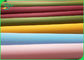 Tela de papel multicolora de Kraft para hacer la etiqueta del paño lavable