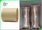 350gsm + 15g PE cubrieron el papel de Brown Kraft para la prenda impermeable de las cajas de la comida para llevar