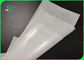 rollo del papel de Kraft blanqueado del blanco de 30gsm 60gsm para la prenda impermeable de empaquetado del queso