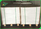 papel blanco revestido de 40gsm+10g PE Kraft para el paquete 220m m impermeables a la grasa de la vela