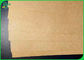 papel marrón natual de madera de envasado de alimentos de la pulpa 300g 350g Kraft en paquete del rollo