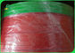 papel de Kraft rojo 60gsm/verde sólido de la categoría alimenticia para el batido de leche 15M M biodegradable