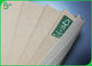 Papel del arte de la certificación 60gsm 120gsm Brown del FSC para los bolsos de compras en hojas