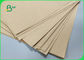 papel natural de papel del abrigo de la comida del rollo de embalaje de 50gsm 70gsm Brown Kraft