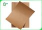 papel de 135gsm 150gsm Brown Kraft para el artículo cosmético 760 x 880m m del paquete