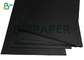 tablero de papel de tarjetas coloreado negro oscuro de 157gsm 200gsm Kraft para el papel de embalaje