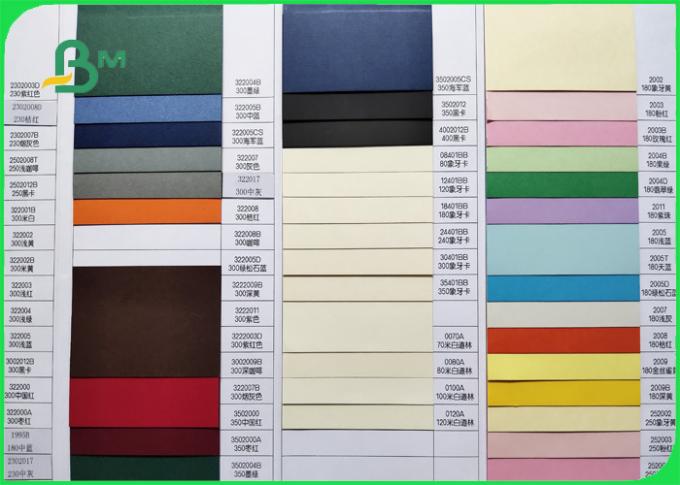 Color de papel compensado verde coloreado puro de la pulpa de madera del FSC señalado los 70CM el 100CM