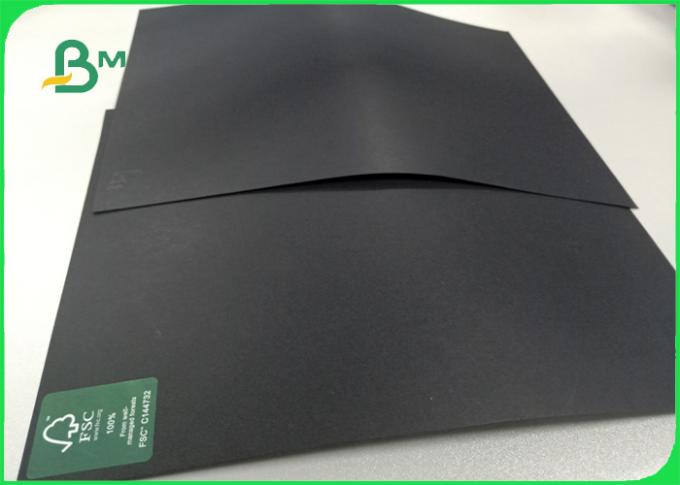 Recicle la pulpa 300 - cartón duro del buen del tirón 400gsm negro de la tiesura para el calendario de escritorio