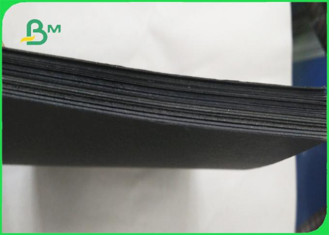 Papel de papel de tarjetas negro sin ácido 150gsm Jet Black For Business Card