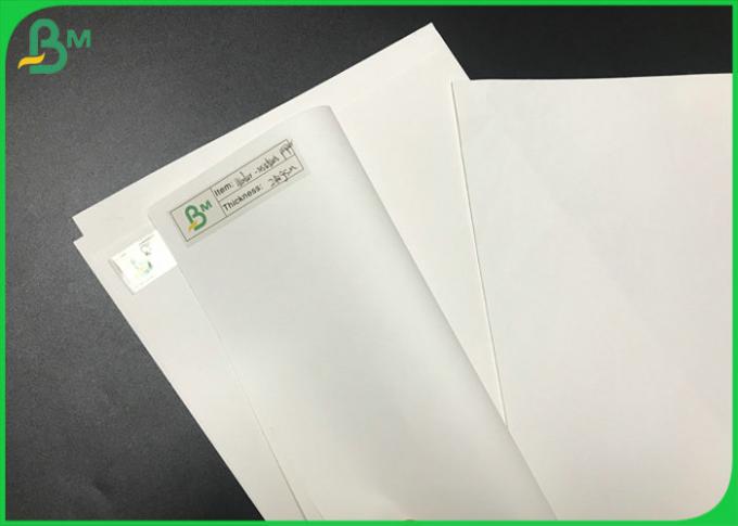 300um impermeable 350um PP gruesos cubrió a Matte White Polypropylene Synthetic Paper