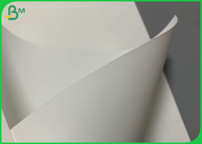 80um 100um imprimió el rollo de papel sintético de la prenda impermeable para la etiqueta 700 x 1000m m del QR Code