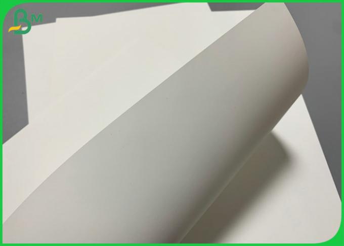 80um 100um imprimió el rollo de papel sintético de la prenda impermeable para la etiqueta 700 x 1000m m del QR Code