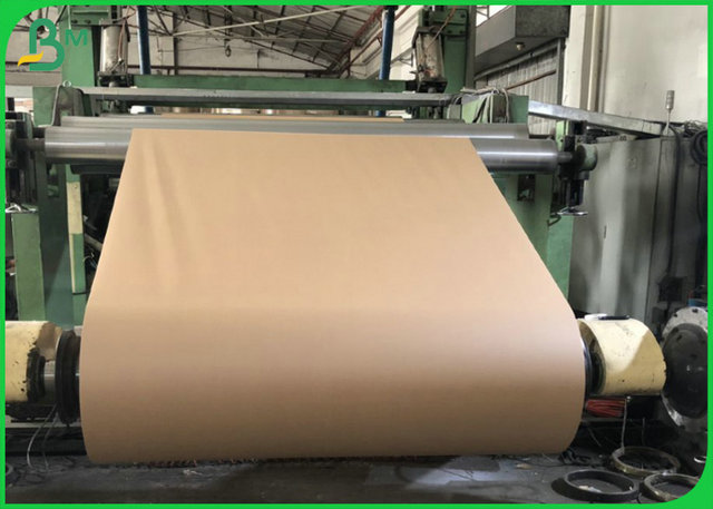 Rollo 100gsm 120gsm del papel de embalaje de Eco Kraft para la fabricación de los bolsos de compras