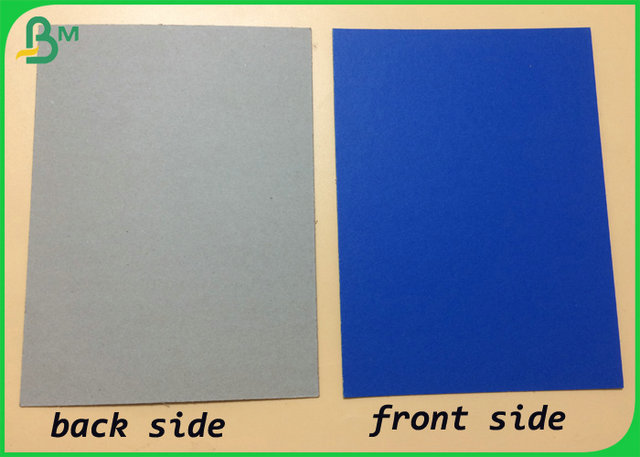 1 lado cubrió 2m m 2.5m m que el azul del grueso laqueó al tablero de papel para las carpetas