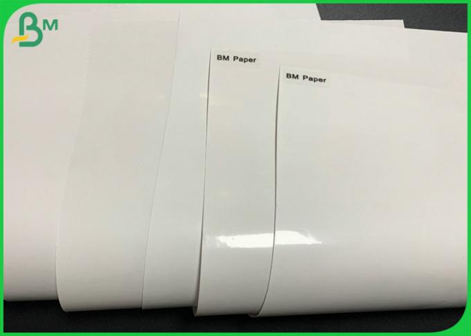 el molde de 1000 x de 1000m m 75g 80g cubrió el papel brillante de papel para la etiqueta adhesiva