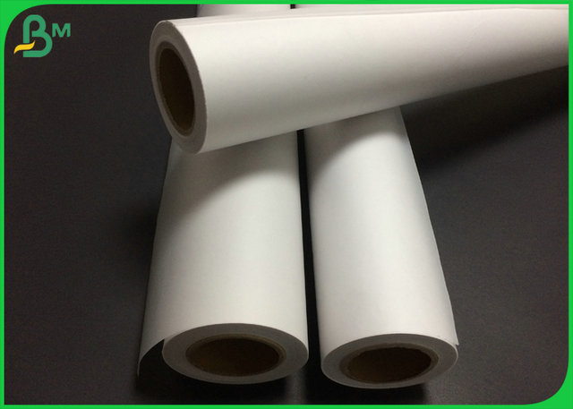rollo de papel degradable de trazo del trazador de la base 100Gram 110Gram de 50m m para la impresión