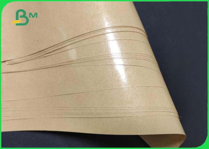 Papel de Kraft del marrón del PE