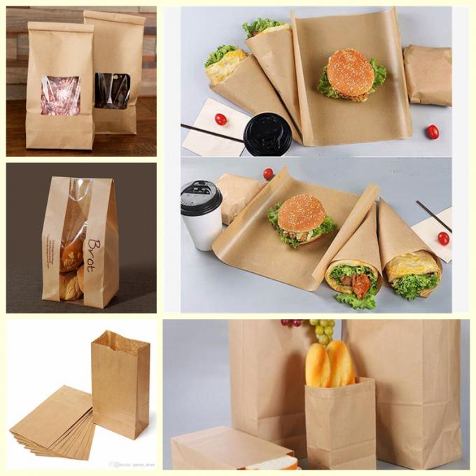 Papel de Kraft del marrón del PE